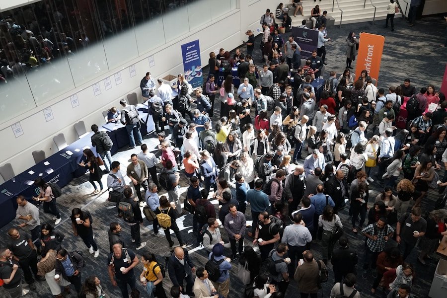 Conference Attendees Networking
